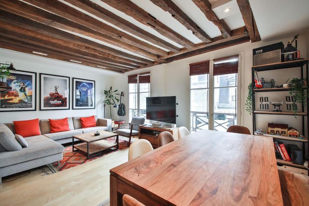 Typical Parisian Duplex#4Pers#Le Marais Apartment Екстериор снимка