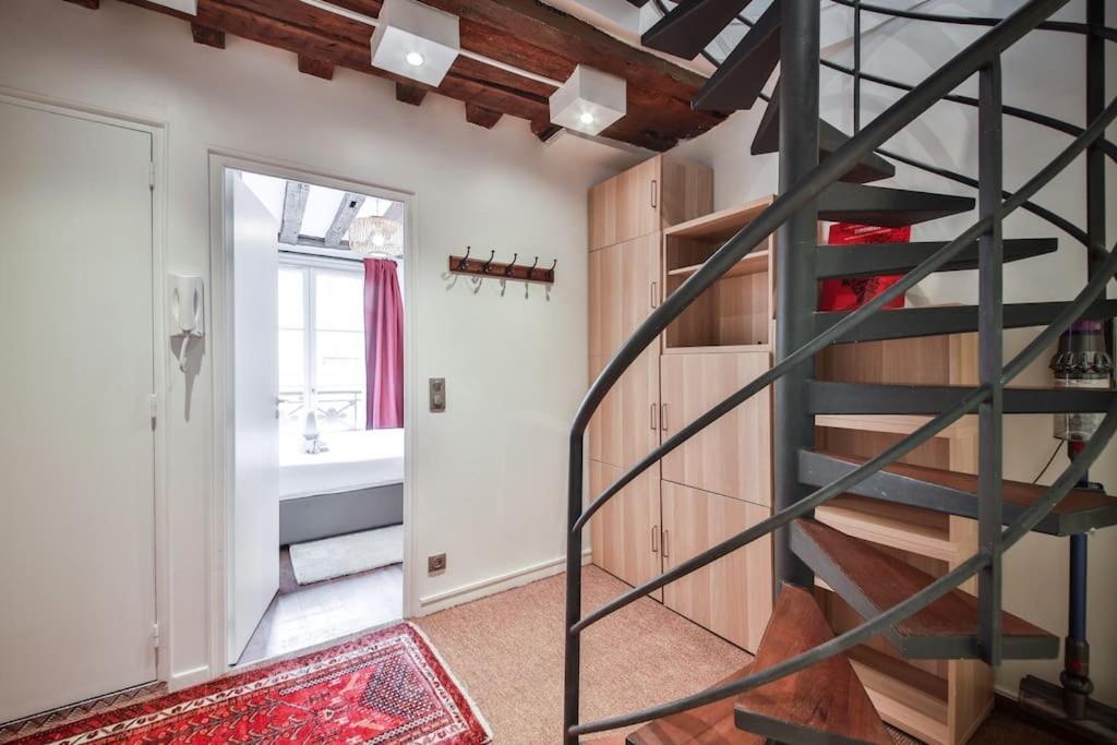 Typical Parisian Duplex#4Pers#Le Marais Apartment Екстериор снимка