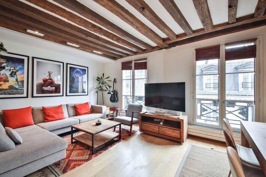 Typical Parisian Duplex#4Pers#Le Marais Apartment Екстериор снимка